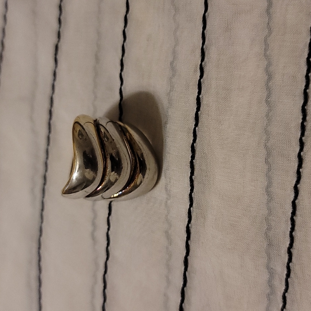 Silver and Gold Ring